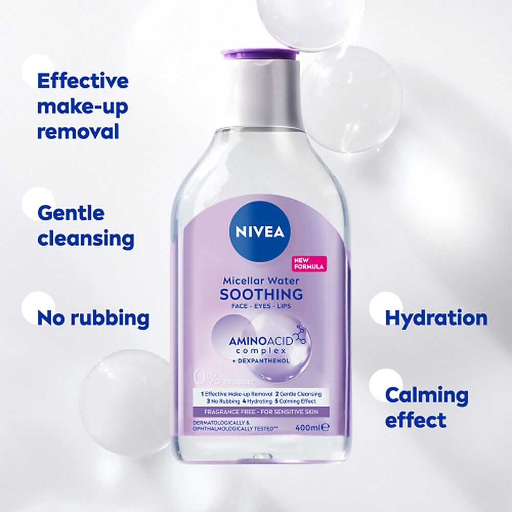 NIVEA Micellar Water Soothing 400mL