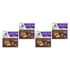 Atkins Endulge Low Sugar Caramel Nut Chew Bar 5 Pack Bundle of 4