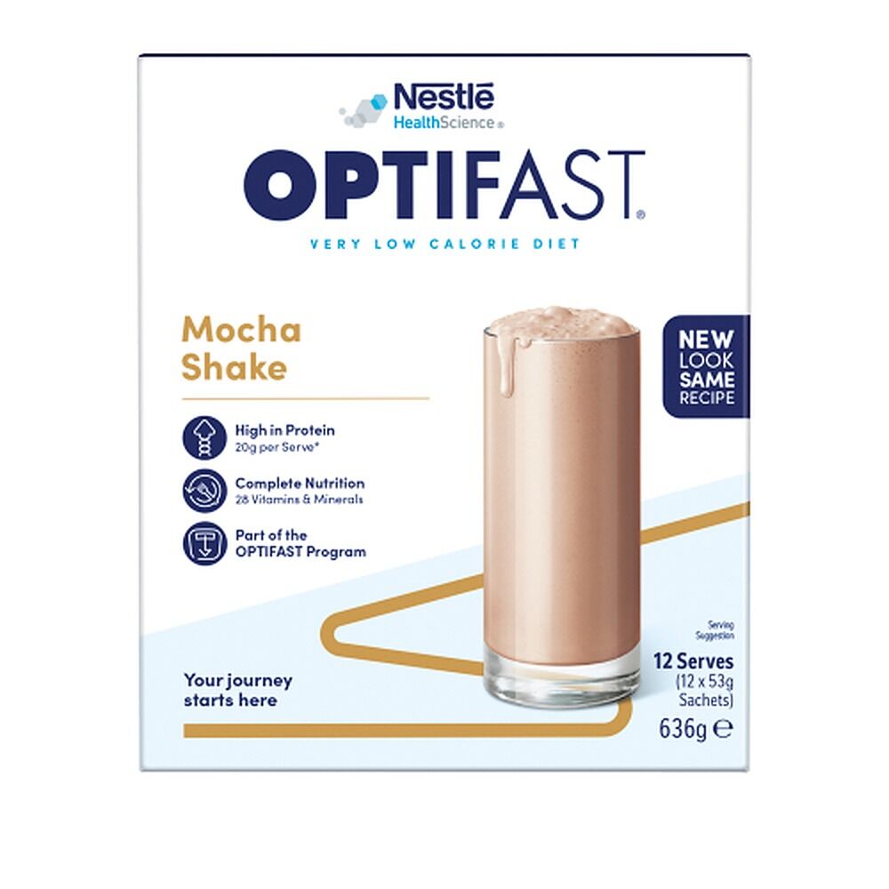 Optifast VLCD Shake Mocha 12 Pack