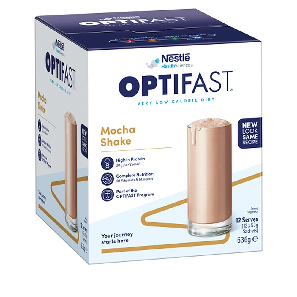 Optifast VLCD Shake Mocha 12 Pack
