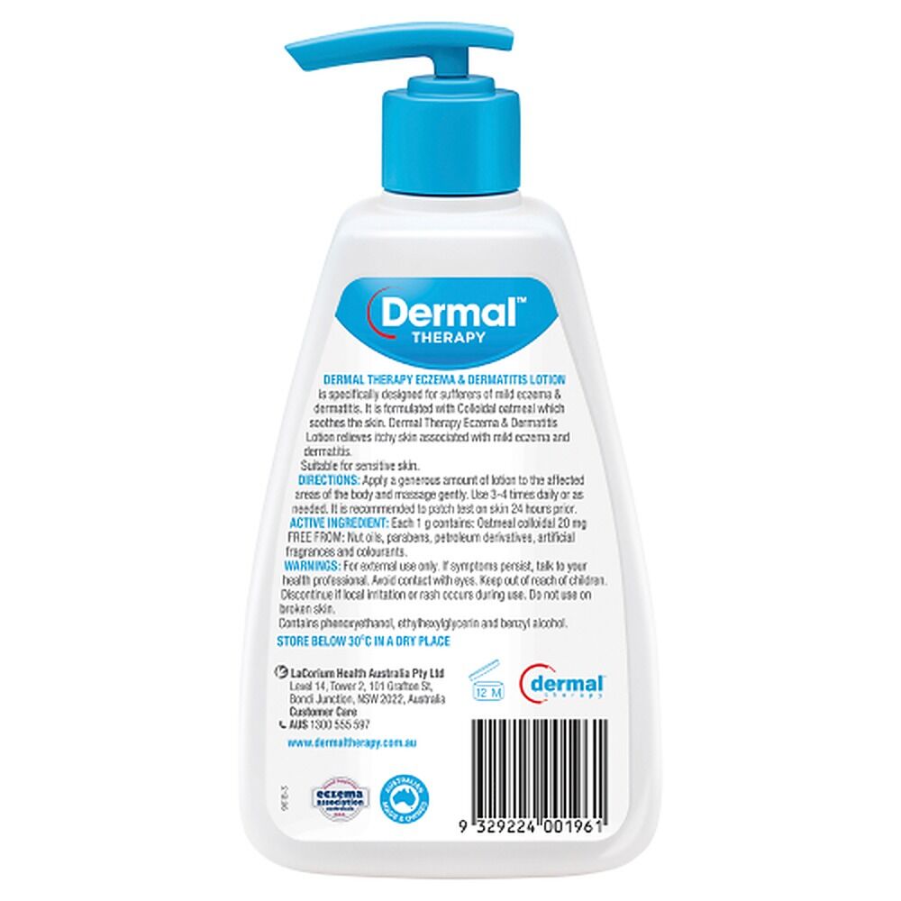 Dermal Therapy Eczema Moisturising Lotion 250mL x 3