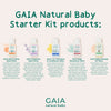 GAIA Natural Baby Starter Kit 5 Piece Set