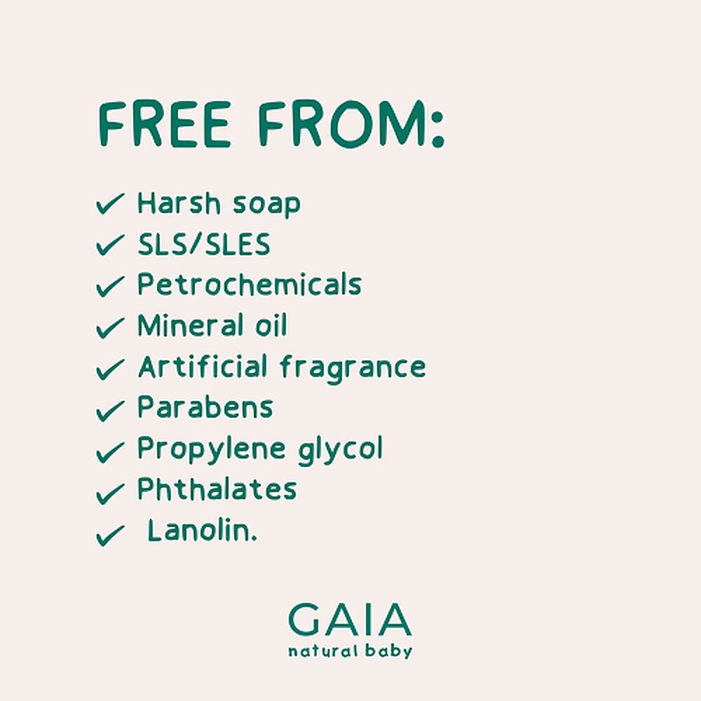 GAIA Natural Baby Starter Kit 5 Piece Set