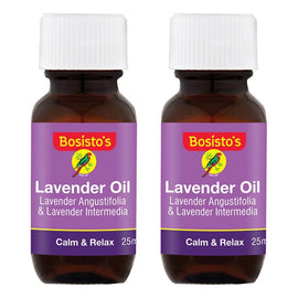 Bosisto's Lavender Oil 25mL Pack of 2