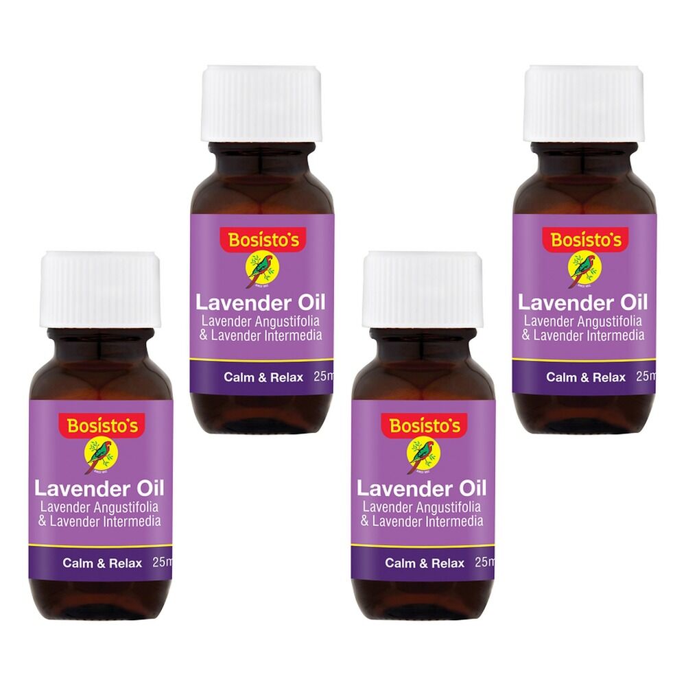 Bosisto's Lavender Oil 25mL Pack of 4