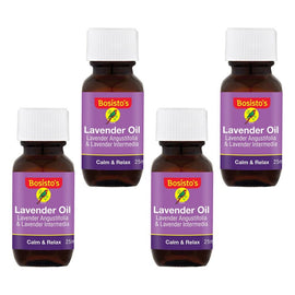 Bosisto's Lavender Oil 25mL Pack of 4