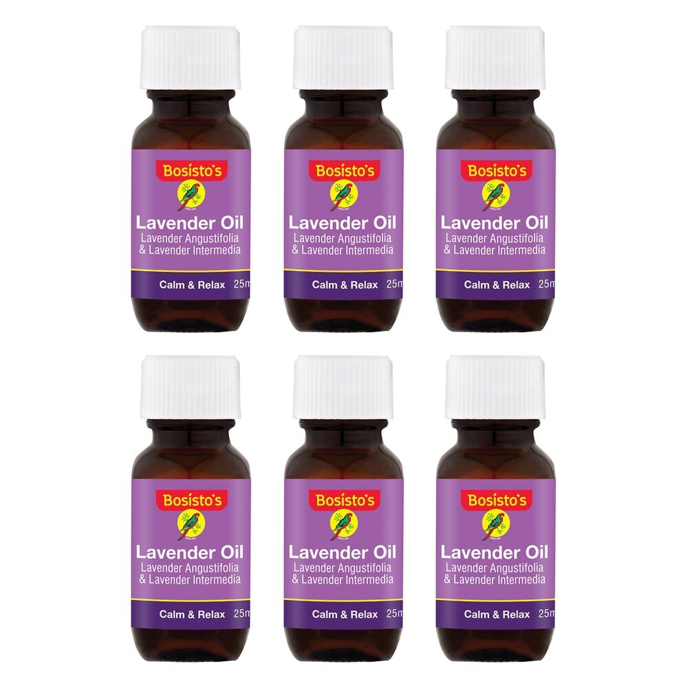 Bosisto's Lavender Oil 25mL Pack of 6