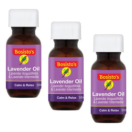 Bosisto's Lavender Oil 50mL Pack of 3