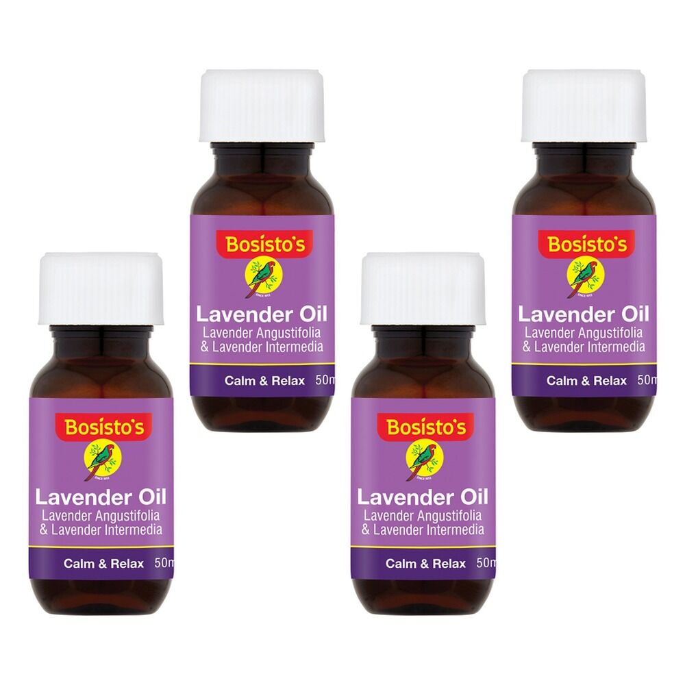 Bosisto's Lavender Oil 50mL Pack of 4