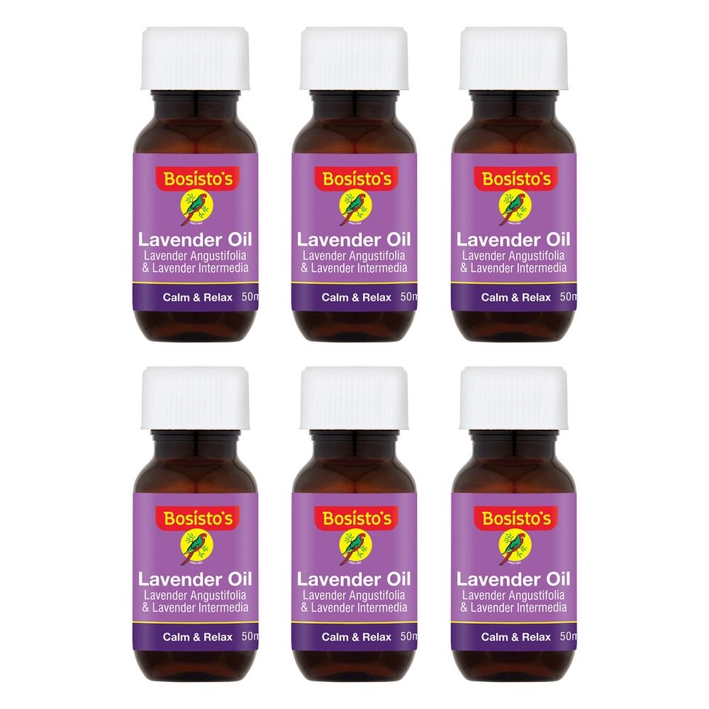 Bosisto's Lavender Oil 50mL Pack of 6
