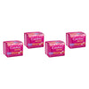 Carefree Barely There Shower Fresh Liners 42 Pack x 12 Bundle of 4
