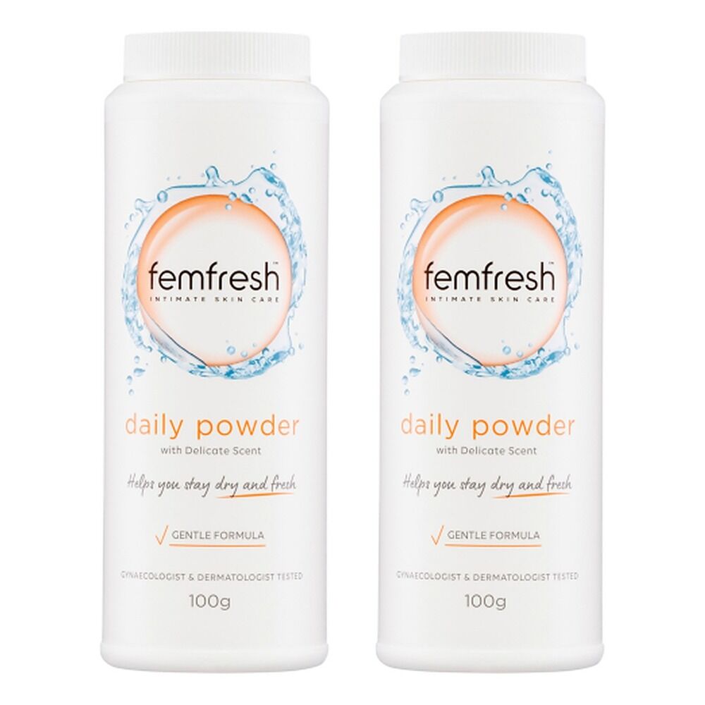 Femfresh Daily Intimate Powder 100g Pack of 2