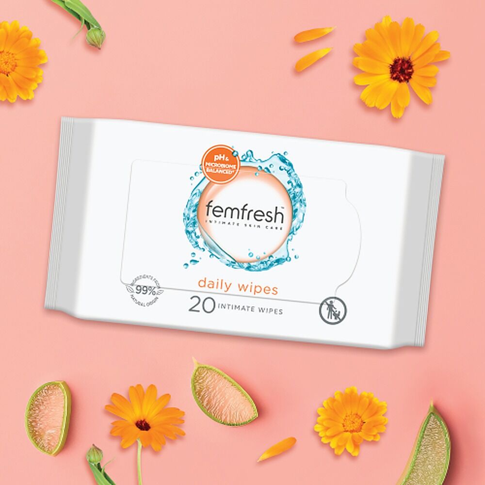 Femfresh Daily Intimate Wipes 20 Pack