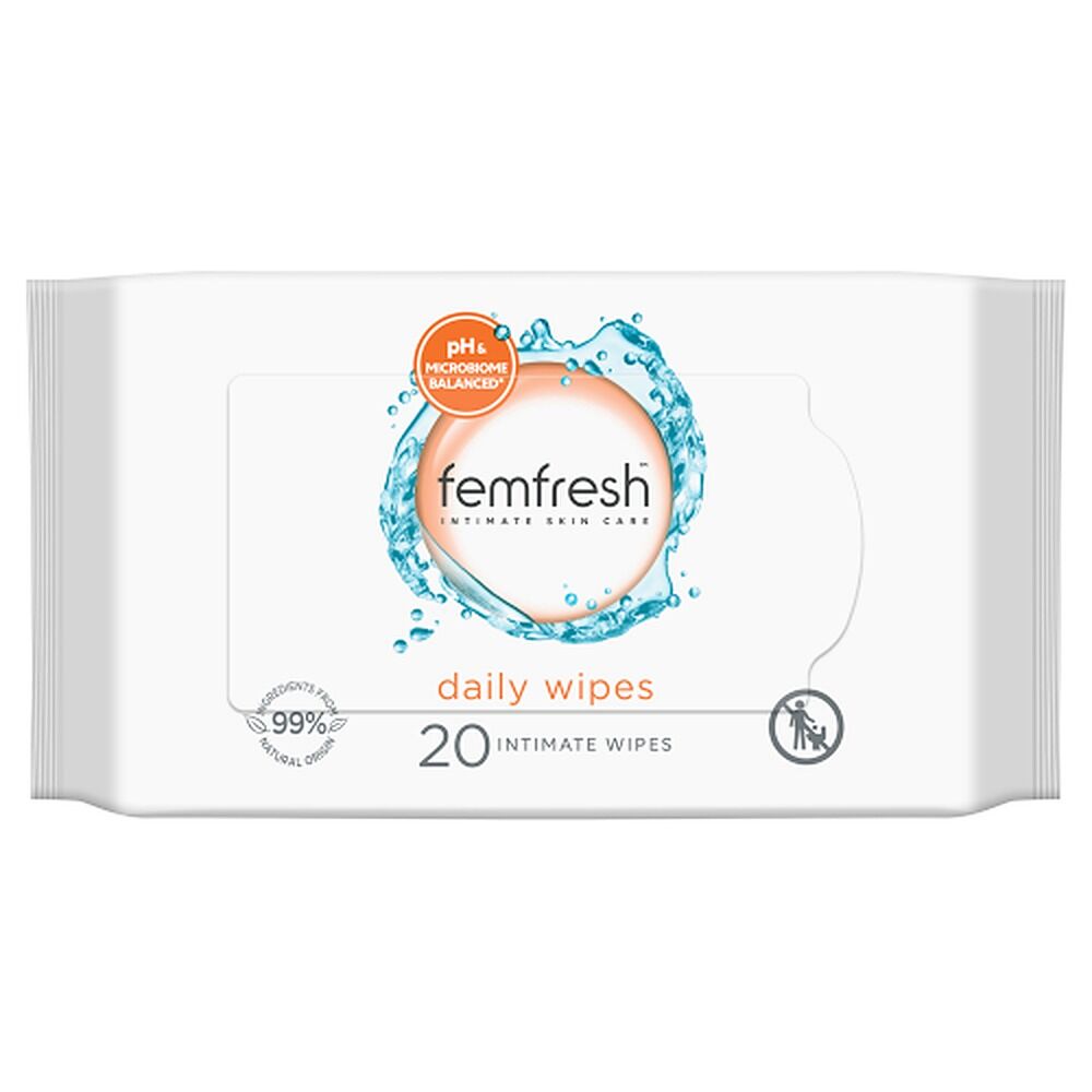 Femfresh Daily Intimate Wipes 20 Pack