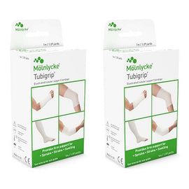 TUBIGRIP Elastic Tubular Support Bandage, Size G, 1 Metre Pack of 2