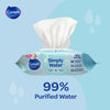 Curash Simply Water Baby Wipes 3 x 80 Pack