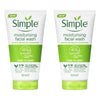 Simple Kind To Skin Moisturising Facial Wash 150mL Pack of 2