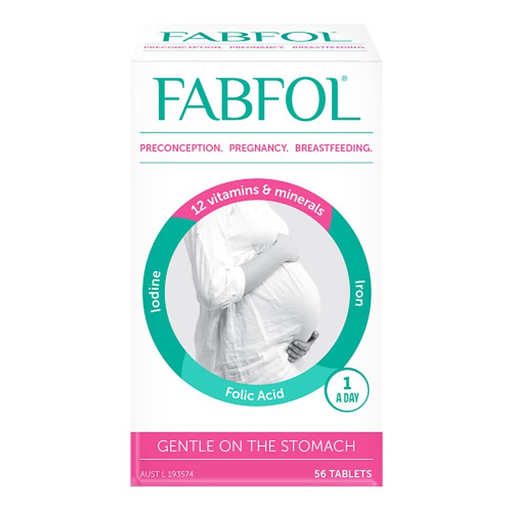 Fabfol Plus Preconception Pregnancy Breastfeeding 56 Tablets