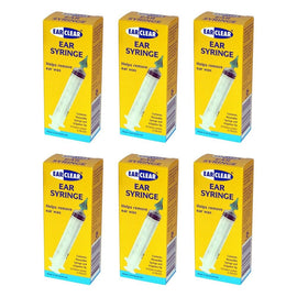 Ear Clear Ear Wax Removal Syringe Pack of 6