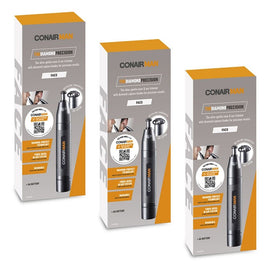 Conair Man The Diamond Precision Nose & Ear Trimmer Pack of 3
