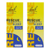 Rescue Sleep 10mL Dropper Pack of 2