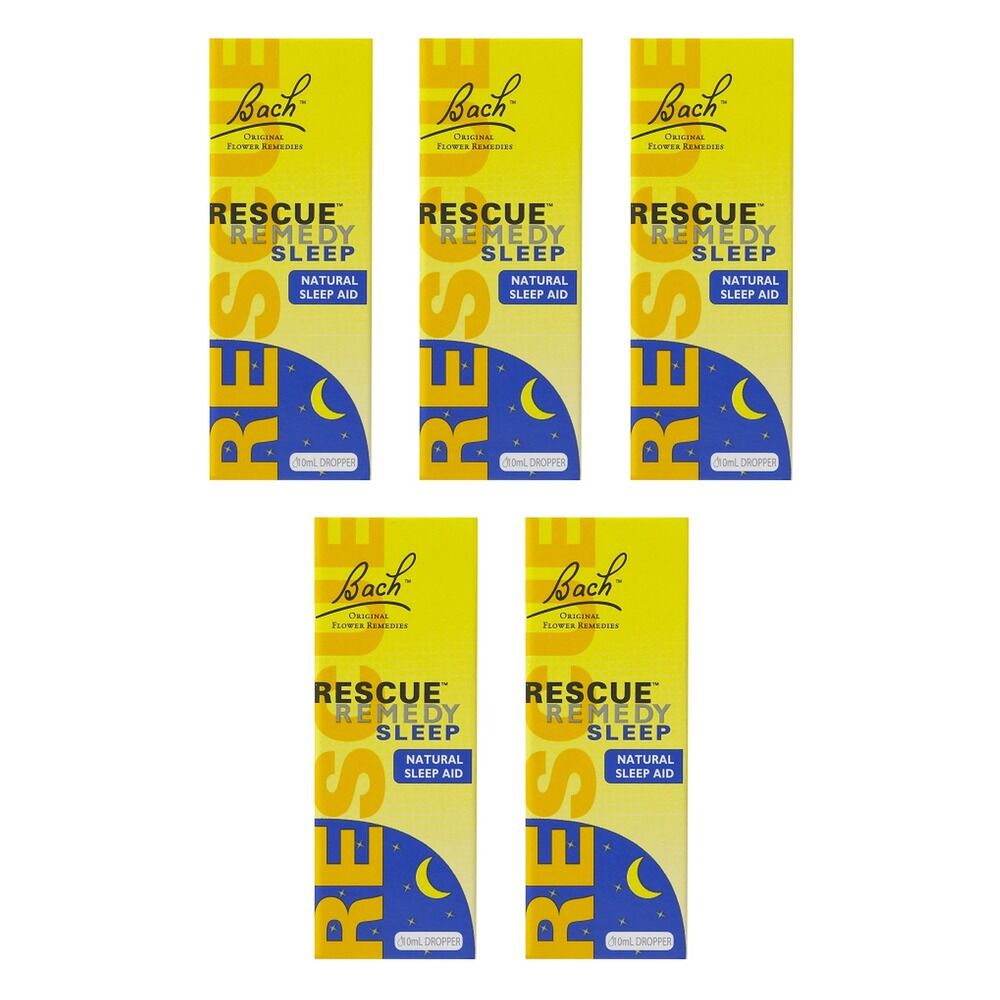 Rescue Sleep 10mL Dropper Pack of 5