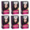 Napro Palette Permanent Creme Colour 1-0 Black x 3 Bundle of 6