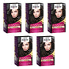 Napro Palette Permanent Creme Colour 3-0 Dark Brown x 3 Bundle of 5