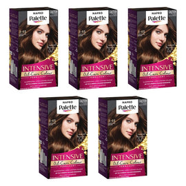 Napro Palette 3-65 Chocolate Brown Permanent Hair Colour x 3 Bundle of 5