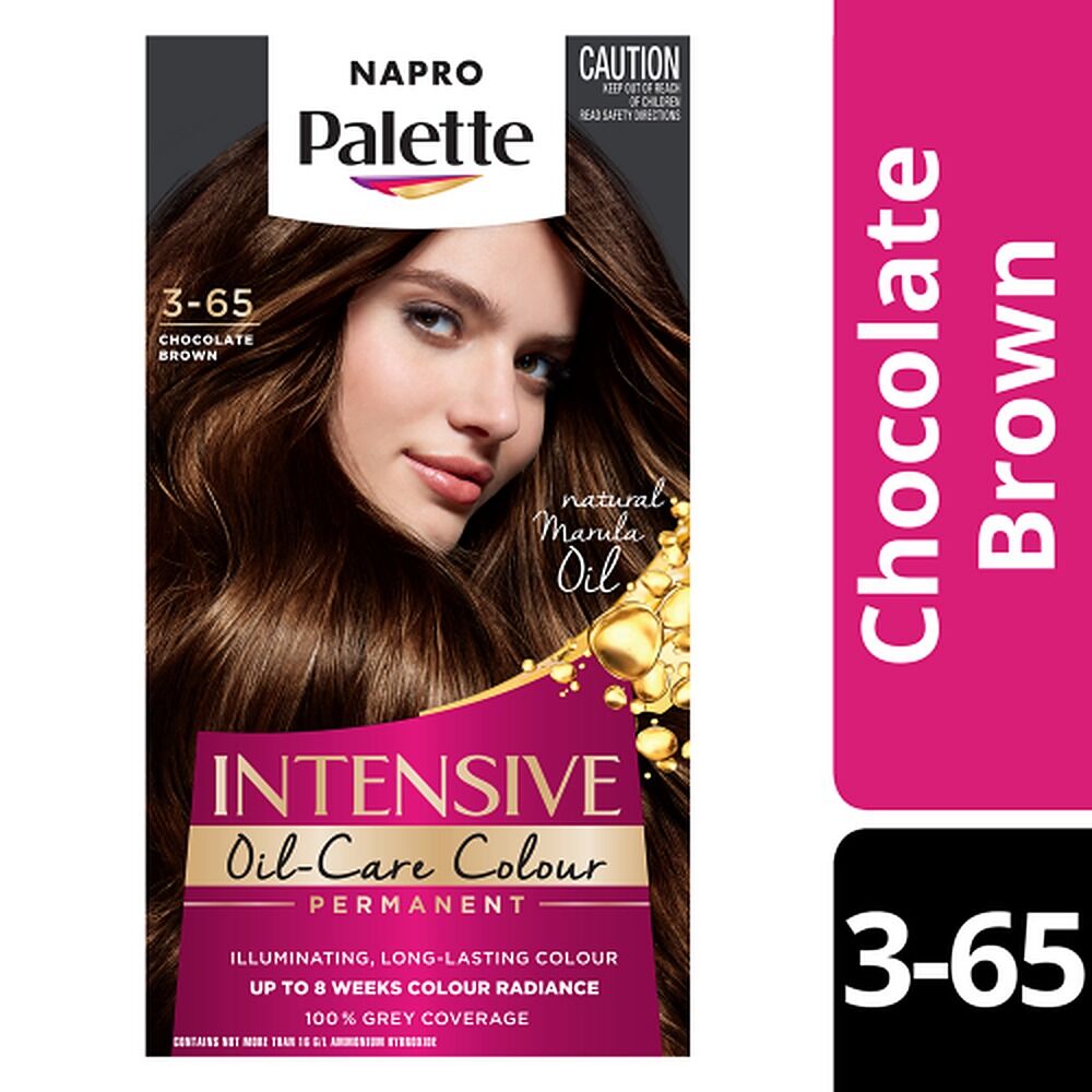 Napro Palette 3-65 Chocolate Brown Permanent Hair Colour x 3
