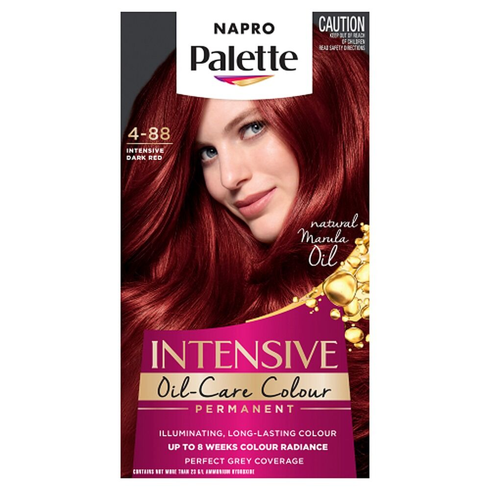 Napro Palette Permanent Creme Colour 4-88 Dark Red x 3