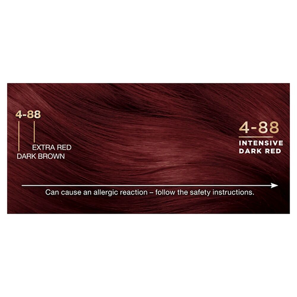 Napro Palette Permanent Creme Colour 4-88 Dark Red x 3