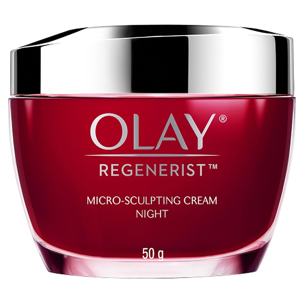 Olay Regenerist Micro-Sculpting Night Face Cream Moisturiser 50g