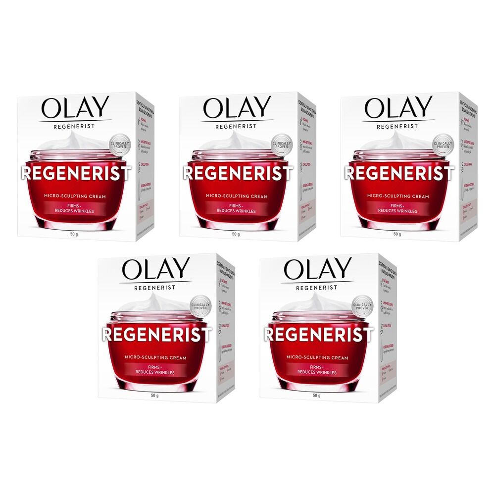 Olay Regenerist Micro-Sculpting Day Cream 50g Pack of 5