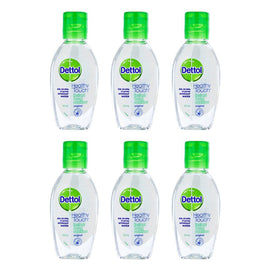 Dettol Healthy Touch Liquid Instant Hand Sanitiser 50mL Pack of 6