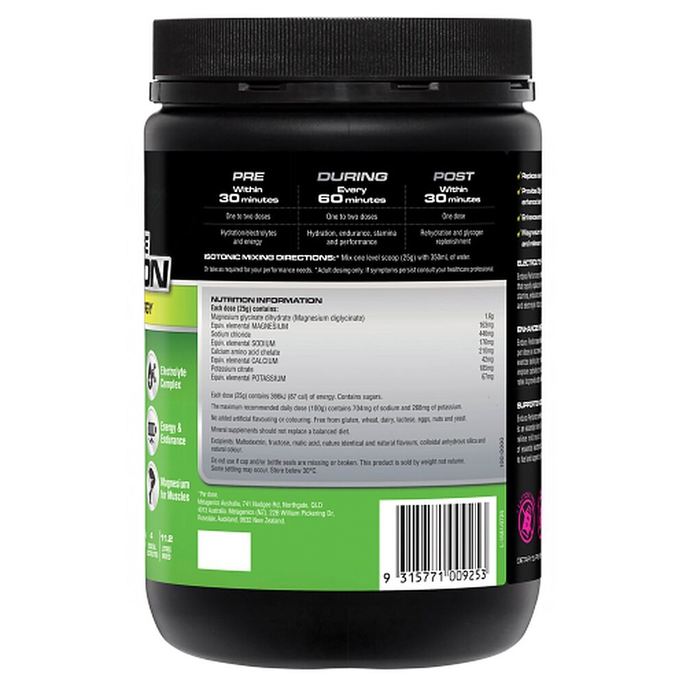 Endura Performance Hydration Electrolytes + Energy Lemon Lime 800g