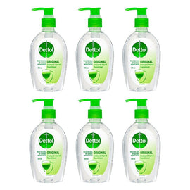 Dettol Healthy Touch Liquid Instant Hand Sanitiser 200mL Pack of 6