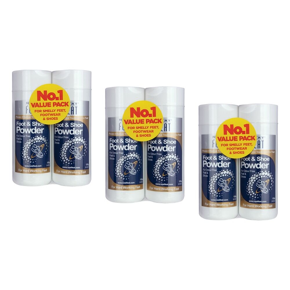 Neat Feat Powder Twin Pack 125g Bundle of 3