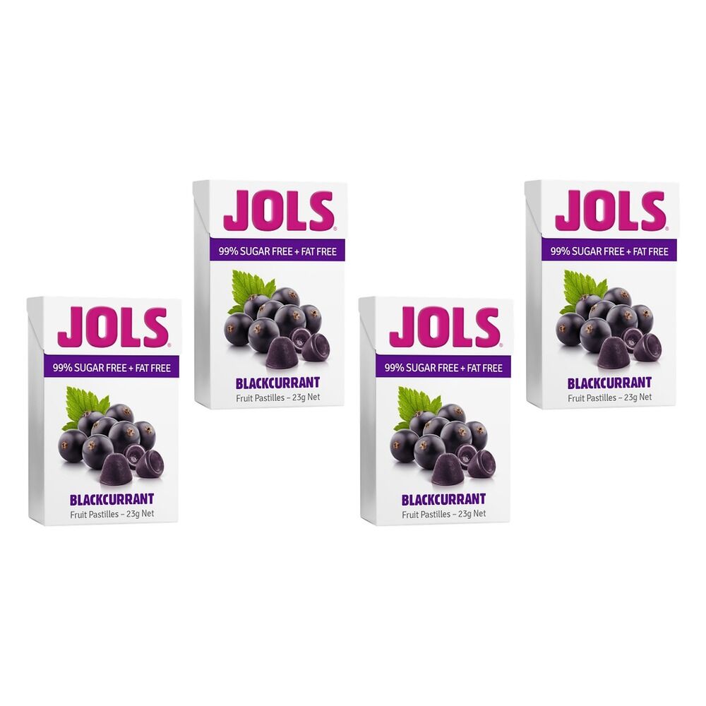 Jols Blackcurrant 23g x 18 Bundle of 4