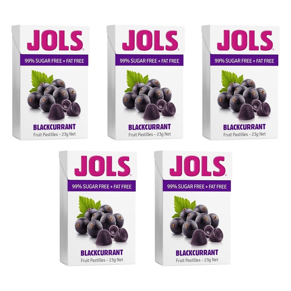 Jols Blackcurrant 23g x 18 Bundle of 5