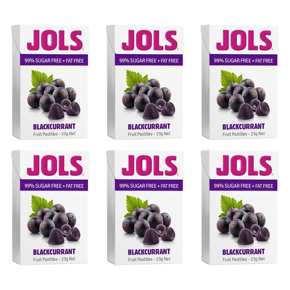 Jols Blackcurrant 23g x 18 Bundle of 6