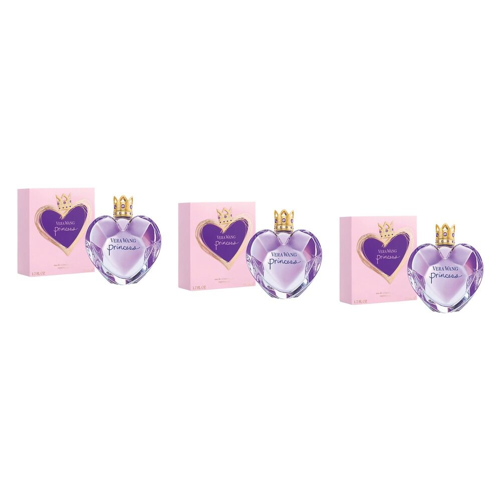 Vera Wang Princess Eau de Toilette 50mL Pack of 3