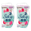 Schick Silk 4 Disposable Razors 3 Pack Bundle of 2
