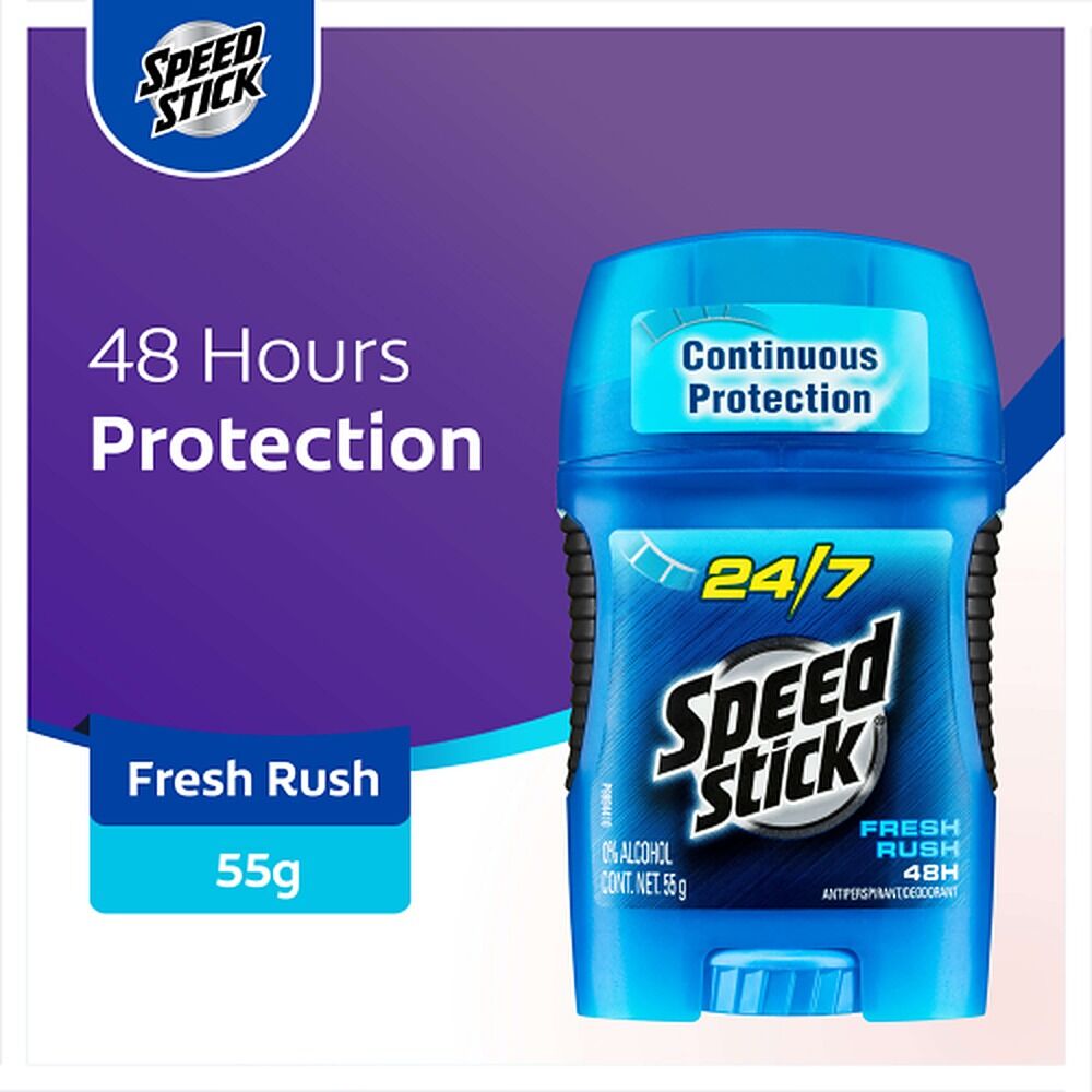 Mennen Speed Stick Antiperspirant Deodorant Fresh Rush 55g