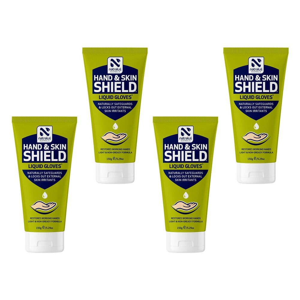 Natralus Hand and Skin Shield Liquid Glove 150g Pack of 4