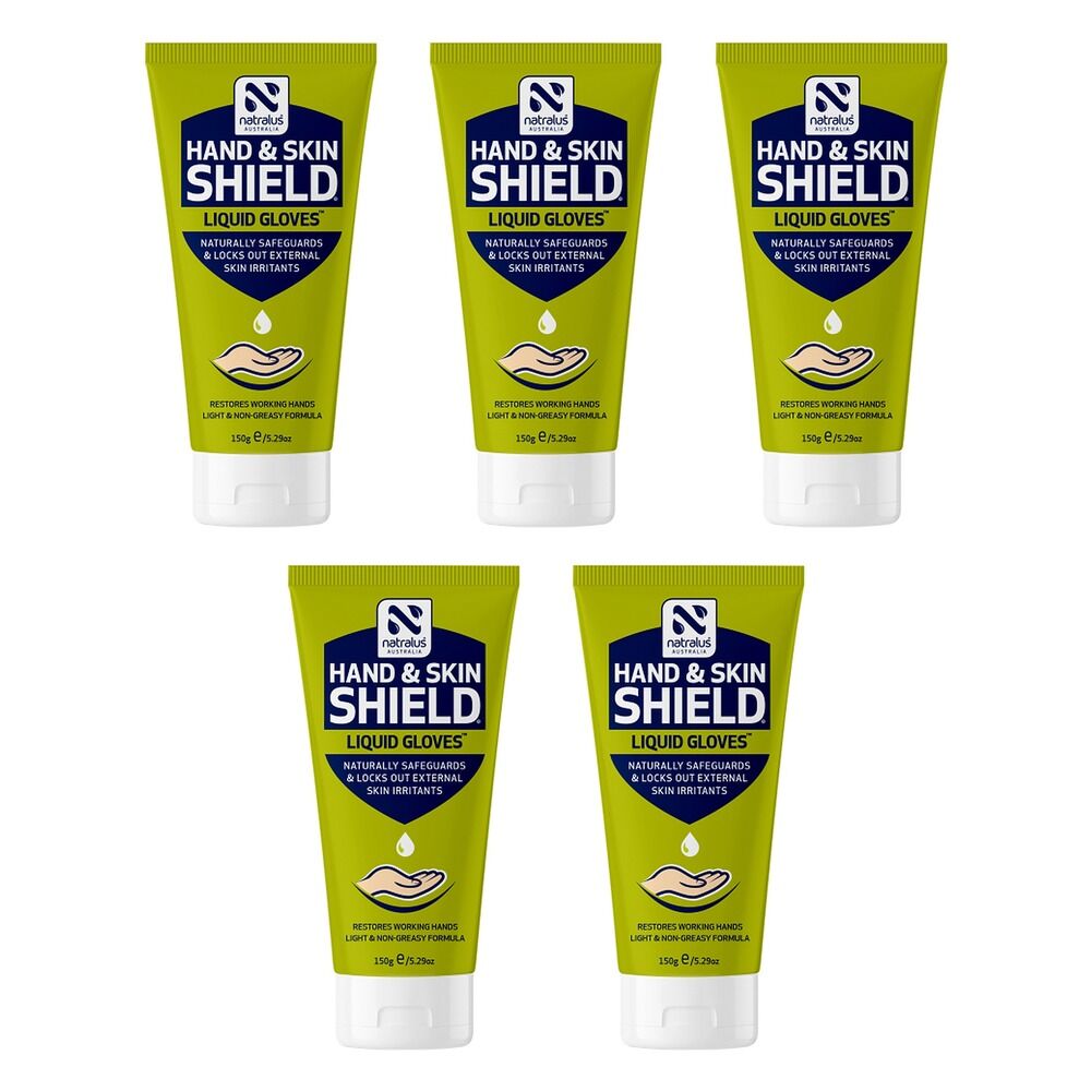 Natralus Hand and Skin Shield Liquid Glove 150g Pack of 5
