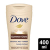 Dove Summerglow Gradual Self Tan Body Lotion, Medium to Dark, 400mL