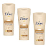 Dove Summerglow Gradual Self Tan Body Lotion, Fair to Medium, 400mL Pack of 3