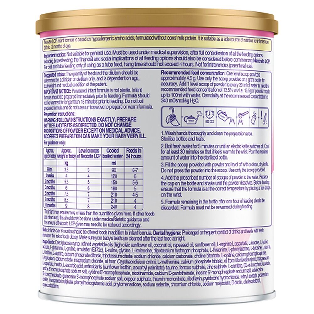 Neocate LCP Powder 400g