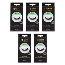 Glam by Manicare Glam 50 Sophia Mink Effect Lashes Pack of 5